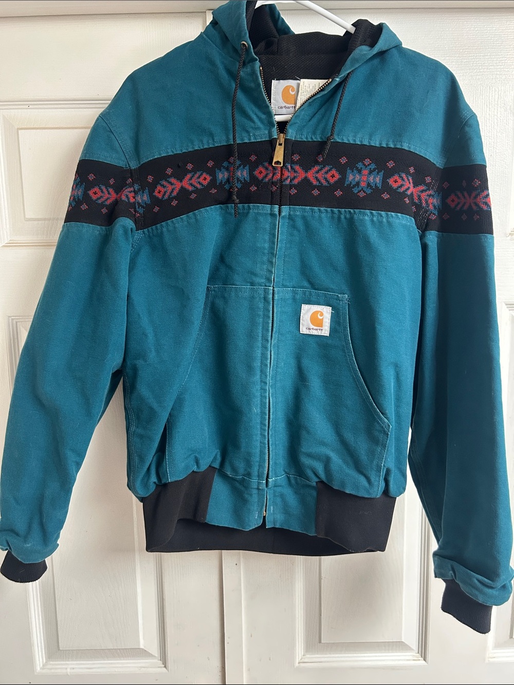 Vintage Carhartt Aztec Jacket - Picture 2 of 9